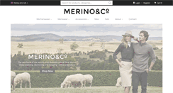 Desktop Screenshot of merinoandco.com